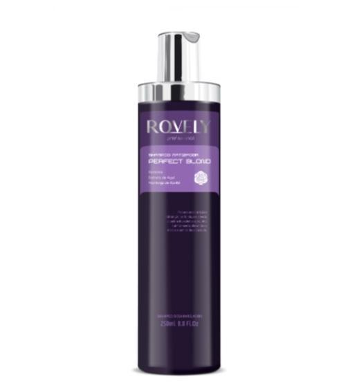 Keratin Acai Karite Hair Treatment Perfect Blond Toning Shampoo 250ml - Rovely