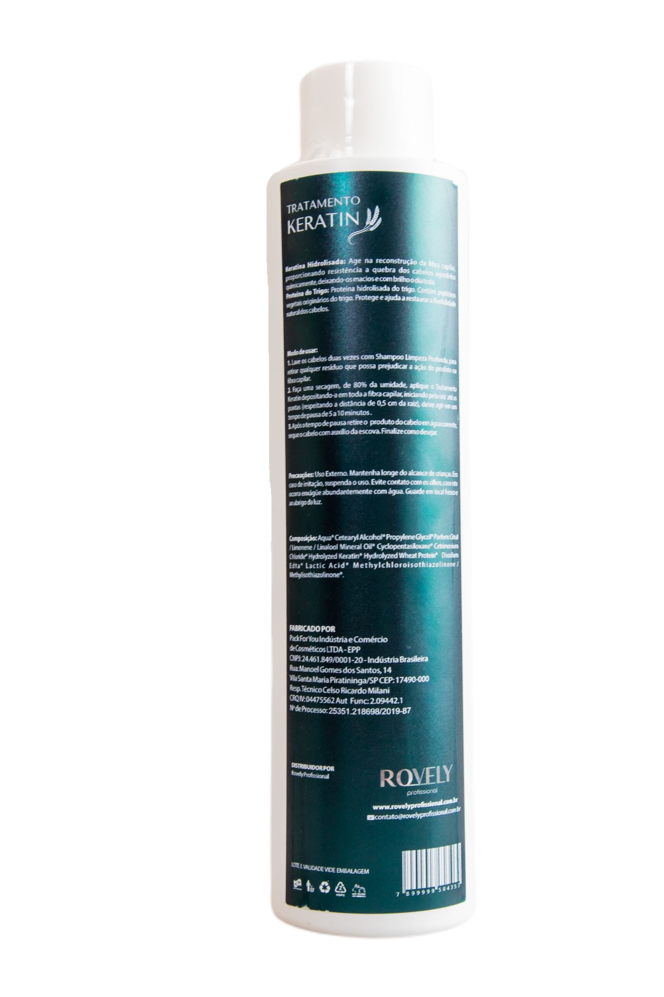 Rovely Brazilian Keratin Treatment Professional Capillary Keratin Wire Realignment Treatment 1000ml - Rovely