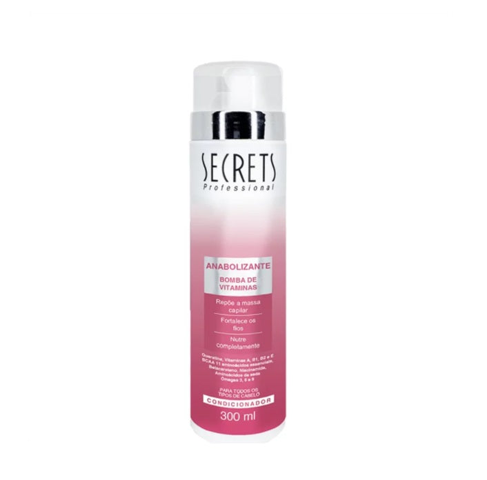 Secrets Conditioners Hair Anabolic Nourishing Replenisher Mooisturizing Conditioner 300ml - Secrets