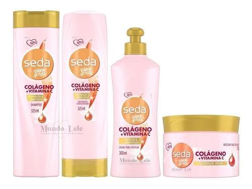 Seda Home Care Kit Full Silk Collagen + Vitamin C by Niina Secrets - Seda