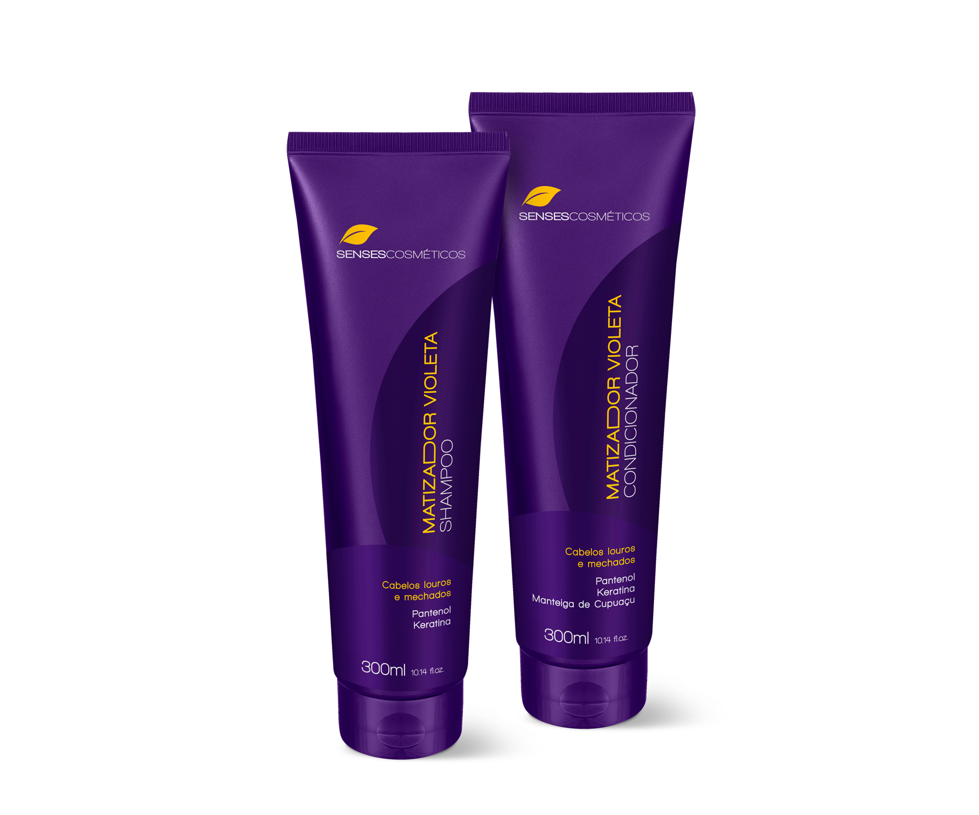 Senses Color Treatment Violet Blond Hair Color Maintenance Protection Treatment Kit 2x300ml - Senses