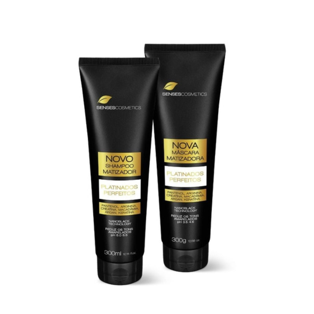 Senses Home Care Black Platinum Anti Yellow Blond Platinum Color Maintenance Kit 2x300ml - Senses