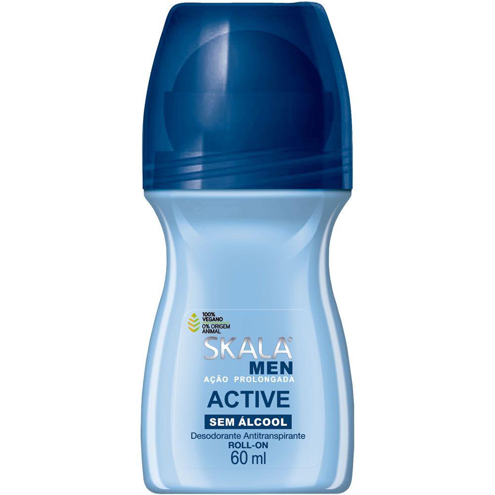 Skala Men  Deodorant Roll on For Men Active / Men Deodorant Skala