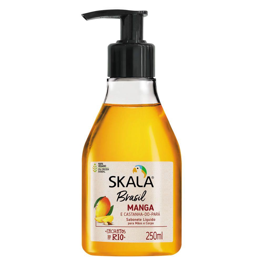 Skala New Liquid Soap Sabonete Líquido Manga E Castanha Do Pará / Liquid Soap Sleeve And Brazil Nuts Liquid Soap Skala