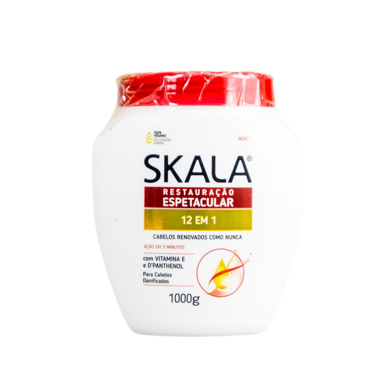 Skala Treatment Cream Creme De Tratamento Restauração 12 Em 1 / Restoration Treatment Cream 12 In 1 Hair Treatment Cream - Skala