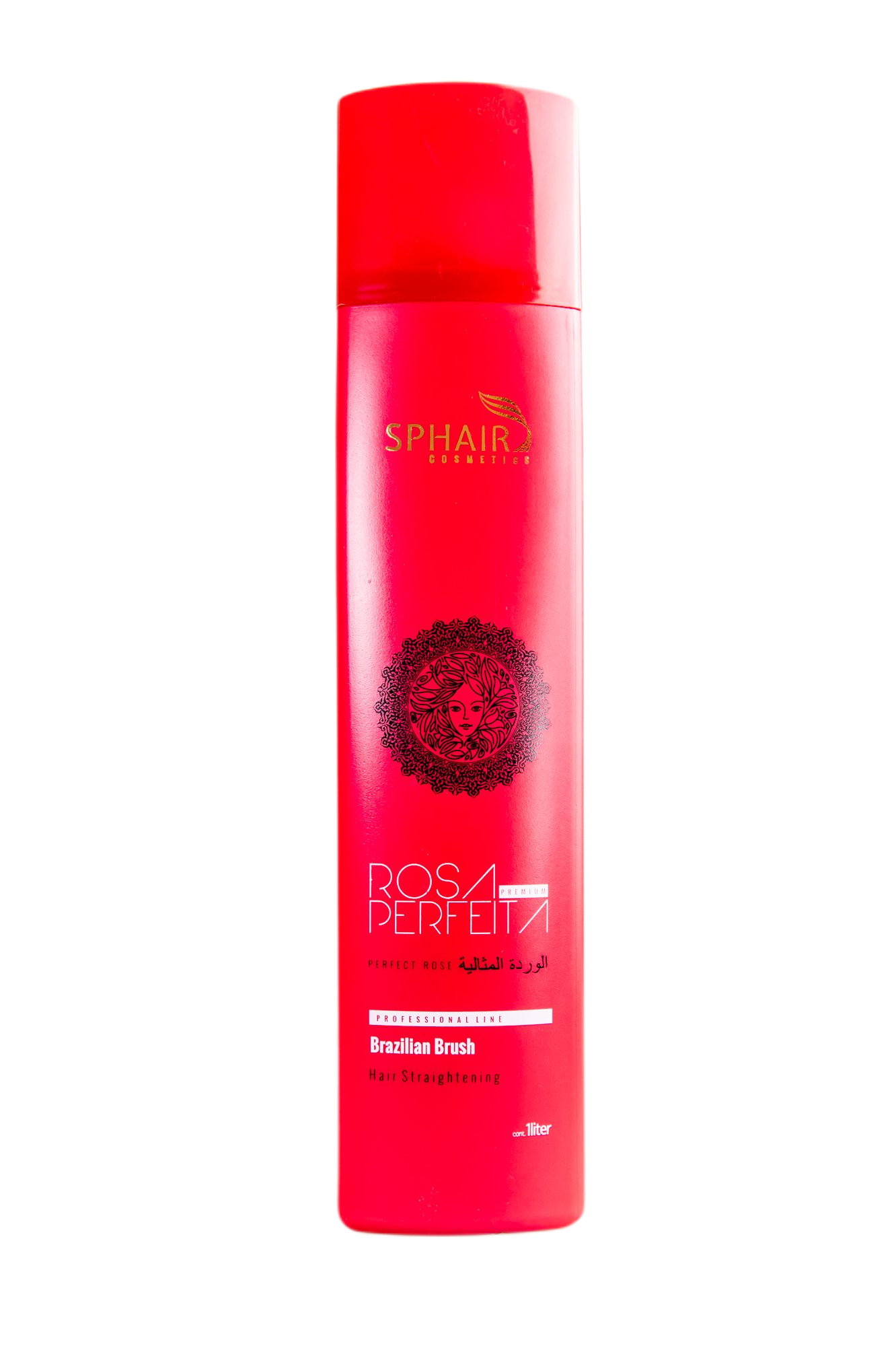 Sphair Brazilian Keratin Treatment Professional Rosa Perfeita Progressive Thermal Reducer Formol Free 1L - Sphair