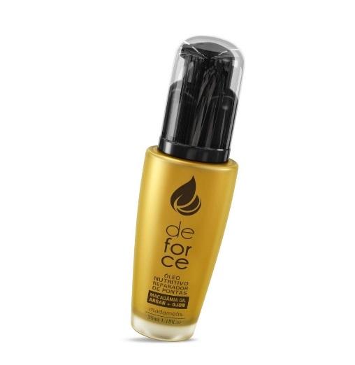 Professional De Force Argan Macadamia Nourishing Tip Repair Oil 35ml - Madamelis