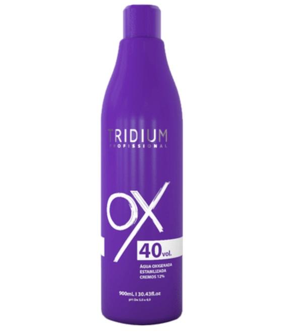 Tridium Brazilian Keratin Treatment Creamy Stabilized Oxygenated Water Bleaching OX 40 Volumes 900ml - Tridium