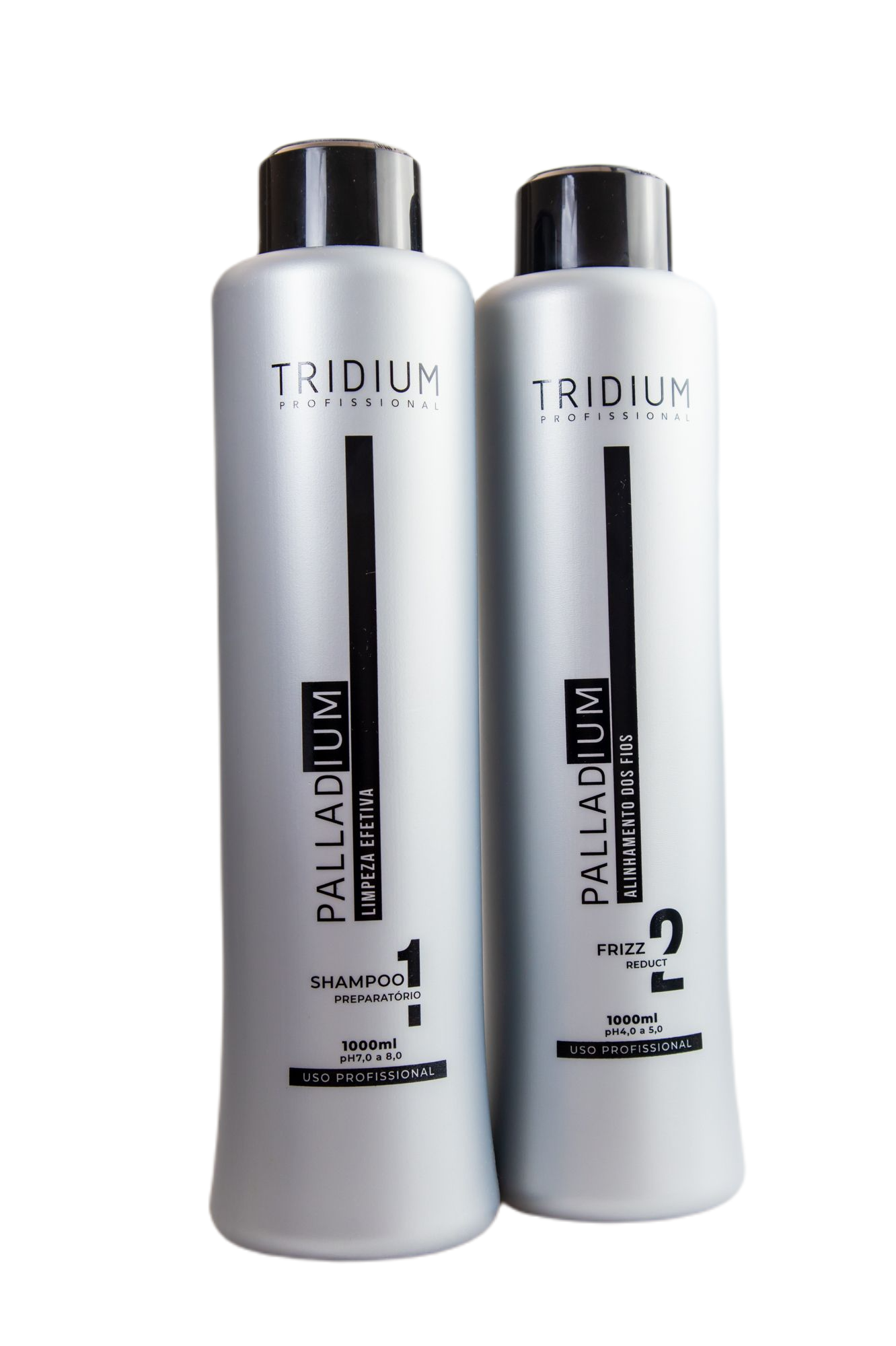 Tridium Brazilian Keratin Treatment Palladium Frizz Reduction Progressive Brush Alignment Treatment 2x1L - Tridium