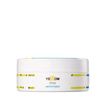 Yellow Brazilian Keratin Treatment Style Yellow Green Coffee Aloetrix Matte Modeling Paste 100ml - Yellow