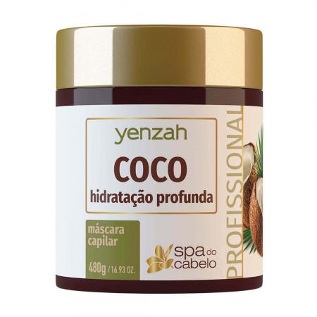 Keratin Professional Coconut Deep Moisturizing Spa Capillary Mask 480g - Yenzah